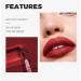 2 Pack Semi-Matte Liquid Lipstick Tinted Red Lip Gloss Moisturizing Lip Plumping Nude Color Lipstick for Women Girls Lightweight Finish Non-Sticky Long Lasting - Buy Online on GoSupps.com
