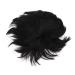 Men's Short Toupee: Comfortable Breathable Hair Topper Wig for Everyday Use and Cosplay Ideal for Halloween Fashionable Handsome Look