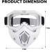 YScare 2 Pack Tactical Masks for Nerf Rival Blasters - Kids Airsoft Mask for Shooting Games, Cycling, Cosplay - White+Black - Buy Online on GoSupps.com