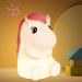 OkiyiD Horse Gifts for Girl Pony Night Light Horse Lamp Gifts Bedside Lamp for Nursery ABS+SIL Touch Control Portable and Rechargeable Dimmable Birthday Gifts for Boys Girls (Horse)