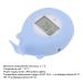 Whale Shaped Water Thermometer - Baby Bath Floating Toy with Silent Alarm - Buy Online on GoSupps.com