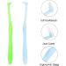 WLLHYF Single Tuft Toothbrush 2 Pieces - Interspace Tuft Brush for Orthodontic Braces - Soft Bristles for Sensitive Gums - Deep Cleaning Manual Toothbrushes - Green Blue - Buy Online on GoSupps.com