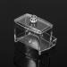 Tyenaza Cotton Swabs & Transparent Holder - Practical Q-Tip Makeup Storage Box for Cosmetics - Buy Online on GoSupps.com
