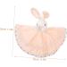 PRETYZOOM Towel Soothing Toy - Calming Teething Doll for Babies & Toddlers - Soft Pink Sleep Aid - Buy Online on GoSupps.com