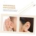 HAKIDZEL 5 Sets Ear Wax Removal Tools Kit Ergonomic Smooth Handles Safe Comfortable Earwax Cleaning Accessories for Thorough and Gentle Ear Care at Home - Buy Online on GoSupps.com