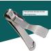 SVAASA Nail Clippers Professional Stainless Steel Splash-Proof Nail Clippers Travel Portable Fingernail Trimmer Scissor Toenail Cutter Manicure Nail - Buy Online on GoSupps.com
