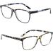SIGVAN Women's Blue Light Blocking Reading Glasses - Multicolour Fashion Print 2.0x - Buy Online on GoSupps.com