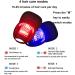 Casque De Croissance De Cheveux De Laser Th Rapie (48 Led)- 4 Modes 630 Nm 650 Nm 470 Nm Lumi re Rouge Et Bleue Pour La Perte De Cheveux Favorise La Repousse Rapide Des Cheveux - Buy Online on GoSupps.com