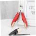 minkissy Fingernails Nippers Multipurpose Tool Steel Cuticle Pedicure Nail Cuticle Nail Nipper Cuticle Toe Nail Clipper Cuticle Clipper Pusher - Buy Online on GoSupps.com