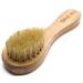 Ana Wiz Wooden Facial Brush - Soft Natural Boar Bristles & Lotus Wood Handle | International Shipping - Buy Online on GoSupps.com