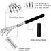 TRIXES Back Scratcher - Extendable Telescopic Handle Stainless Steel Skeleton - Best Back Massager - International Shipping Available - Buy Online on GoSupps.com