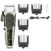 Hair Clippers Hair Trimmer Professional Hair Clipper Rechargeable Beard Trimmer Adjustable Cordless Camo Hair Trimmer For Men With Box