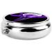 Beautiful Flowers Mini Round Pill Box - 3 Compartment Travel Organizer | Portable Medication Case for Home & Office - Buy Online on GoSupps.com