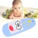 Soft Silicone Baby Teething Toy - Slipper Shaped Design, Textured Patterns, Blue Color - Buy Online on GoSupps.com