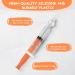 Vicloon Baby Nasal Irrigator 6PCS - Reusable Silicone Tip for Nasal Hygiene | Infant Nasal Syringe for Irrigation & Spray (Color) - Buy Online on GoSupps.com