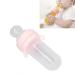 Silicone Baby Tooth Pacifier & Fruit Feed Dispenser - Leak-Proof Dust Protection Skin-Friendly Squeeze Spoon (Pink) - Buy Online on GoSupps.com