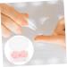 BUIFULSIC Mini Travel Contact Lens Case | Pink 3-Compartment Holder with Mirror & Film | Compact Glasses Storage Set (7x4.5x2.5cm) - Buy Online on GoSupps.com