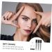 Outanaya 6pcs Eyelash Solution Bottle Portable Eyelash Tube Small Eyelash Bottle Mini Funnel Black Plastic - Buy Online on GoSupps.com