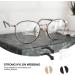 Fomiyes Anti-Slip Glasses Cover Set for Women | Self-Adhesive Silicone Nose Pads & Comfortable Handles - Buy Online on GoSupps.com