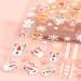 3D Embossed Christmas Nail Art Stickers Decals 4 Sheets 5D Self-Adhesive Red Heart Snowflake Winter Nail Supplies Nail Art Design Decoration Accessories - Buy Online on GoSupps.com