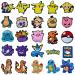 Uthitio 25 Pcs Cute Cartoon Shoe Charms Pins for Boys Girls, Pink Cute Charms Pack for kids, Shoe Decoration Accessories, Party Favors Gifts. 25 Pcs Cute Pikachu