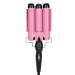 Professional Hair Curler 3 Barrel Curling Iron Wand 32mm Dual Voltage Ceramic Hair Waver Crimper Instant Curls Crimping for Hair Styling for Long Short Hair Heat Up Quickly US Plug