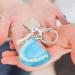 Buy Nuobesty 2 SPALLOWEEN Key Hanger | Harz Teeth Key Trailer | Halloween Decor | Blue 10x4x1.2cm - International Shipping Available - Buy Online on GoSupps.com