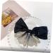 Beaupretty Bow Hairpin Hair Accessory for Women Xmas Bowknot Ribbon Hair Bow Black Barrettes Makeup Hair Clips Girls Hair Clips Black Bows Ponytail Clip Girl Bows Temperament Fabric Headband - Buy Online on GoSupps.com