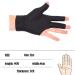 ZEACCT 3-Finger Billiard Gloves - 2 Pack Snooker Shooting Left Hand Spandex Gift - Buy Online on GoSupps.com