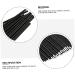 Angoily 100pcs Applicator Makeup Sticks Practical Eyeliner Head Fiber Brush Disposable Black Stickblack Eye 1 count (Pack of 1) Black - Buy Online on GoSupps.com