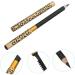 LALAFINA 2pcs Dark Brown Eyebrow Pencil Eyeshadow Pencil Brow Makeup Eyebrow Brush Suite Leopard Print Girl 1 count (Pack of 1) Black - Buy Online on GoSupps.com