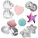Zerodeko 10pcs Bath Cake Pan Candle Molds Ice Cream Chocolate Bath Salt Cake Mold Spherical Steamer - Buy Online on GoSupps.com