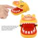 Biitfuu Push The Teeth Teething Toy - Portable Funny Finger Biting Game in Yellow | Cute Cartoon Teether for Babies | International Shipping Available - Buy Online on GoSupps.com