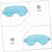 Beavorty 1pc Cold Compress Hot Compress Eye Mask Cooling Patch Eye Mask Eye Shades for Sleep Cooling Eye Compress Eye Pad Heat Eye Ice Eye Hot and Cold Compress Travel Ice Bag Blue 20X10X1CM - Buy Online on GoSupps.com