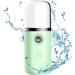 Nano Facial Mister 30ml Rechargeable Nano Mister Portable Nano Ionic Mist Sprayer Pocket Size and Lightweight Face Mister Face Steamer Facial Sprayer for Make-Up Skincare Treatments Green - Buy Online on GoSupps.com