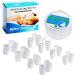 KUIKUI Snore Nasal Dilator Clip - 8pcs Silicone Nose Vents for Easy Breathing and Better Sleep - Buy Online on GoSupps.com