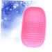 FRCOLOR 2 pcs Portable Makeup Brush Cleaner Bowl & Silicone Cleaning Mat - Pink Makeup Cleaning Tools - Buy Online on GoSupps.com