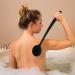 Fomiyes Ergonomic Silicone Back Brush - Shower Scrubber for Women | Peeling & Exfoliating Bathing Brush - Buy Online on GoSupps.com