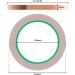 tifanso 2PCS Copper Tape with Dual Side Conductive Adhesive  Copper Foil Tape  Copper Foil Tape for Stained Glass  EMI Shielding  Electrical Repairs (1/4inch) - Buy Online on GoSupps.com