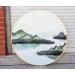 Chinese Style Three-Dimensional Shape Hand-Painted Porch Circular Hanging Picture (D MOD100CM) - Buy Online on GoSupps.com