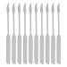 Zetiling Stainless Steel Makeup Spatula - Lightweight Blending Tool with Slanted Round Head for Mixing | International Shipping Available - Buy Online on GoSupps.com