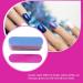Dajidafu 100 Pieces Sandpaper Nail File Lightweight Wear-resistant Double Sided Crystal Polishing File Cosmetic Pedicure Manicure - Buy Online on GoSupps.com
