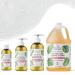 Brittanie's Thyme Organic Olive Oil Castile Liquid Soap Refill - 1 Gallon Unscented | Vegan & Gluten Free | Multi-Purpose for Face, Body, Dishes, Pets & Laundry - Buy Online on GoSupps.com