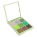 Eyeshadow Palette Safe Portable Professional Matte Eyeshadow Pigmented 9 Colors for Powder Rooms for Women (M9-6)