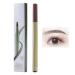 Eyebrow Pencil - Portable Travel Size Eyebrow for Easy Brow Defining | Everyday Makeup Supplies for Home Gathering Dating Traveling Shopping Rowces Black-brown