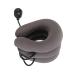 Kokiya 3 Layer Neck Stretcher Neck Cervical Collar Inflatable Portable Personal Use Traction Equipment for Office Car Travel Adults grey