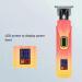 Rechargeable LED Display Hair Clipper Kit - 3 Combs for Fading Trimming & Carving - USB Charging Curved Blades Powerful Performance - Buy Internationally - Buy Online on GoSupps.com