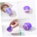 Didiseaon Portable Foundation Brush Artificial Fiber Purple Plastic Brush for Blush Brush Foundation Brush - Buy Online on GoSupps.com