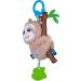 Buy Dumel Plush Sloth Alek Pendant with Bell & Teething Ring - Perfect for Babies | Fast International Shipping - Buy Online on GoSupps.com