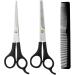 Dog Grooming Shears Kit Pets Grooming Scissors Set with Bonous Comb Made of Japanese Stainless Steel Lightweight Fashionable and Durable for Groomers - Buy Online on GoSupps.com